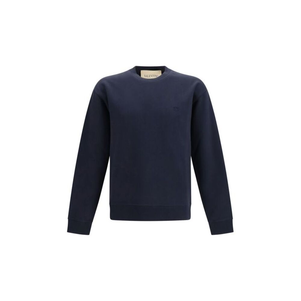 Valentino Blue Cotton Men's Sweatshirt